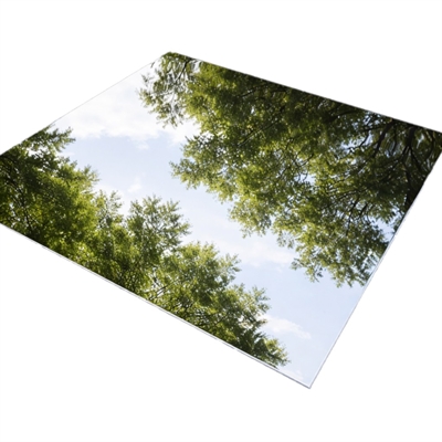 Spiegel gepolijste roestvrijstalen plaat